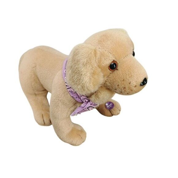 American Girl Kailey's 2003 Poseable 10" Sandy Golden Retriever Blonde Plush Dog - Picture 1 of 9